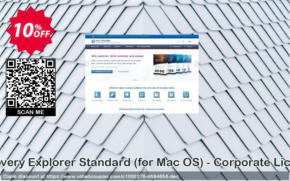 Recovery Explorer Standard, for MAC OS - Corporate Plan Coupon, discount Recovery Explorer Standard (for Mac OS) - Corporate License excellent discount code 2023. Promotion: excellent discount code of Recovery Explorer Standard (for Mac OS) - Corporate License 2023