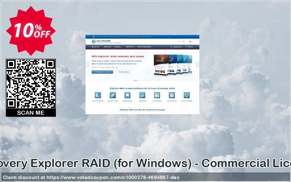 Recovery Explorer RAID, for WINDOWS - Commercial Plan Coupon, discount Recovery Explorer RAID (for Windows) - Commercial License hottest discounts code 2023. Promotion: hottest discounts code of Recovery Explorer RAID (for Windows) - Commercial License 2023
