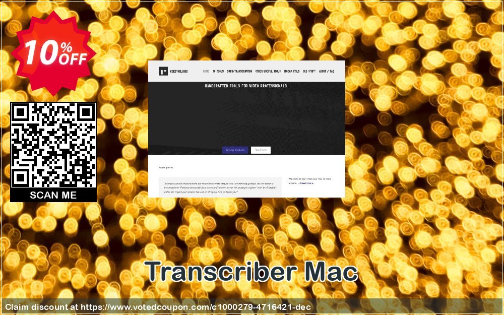 Transcriber MAC Coupon, discount Transcriber Mac awesome promotions code 2023. Promotion: awesome promotions code of Transcriber Mac 2023