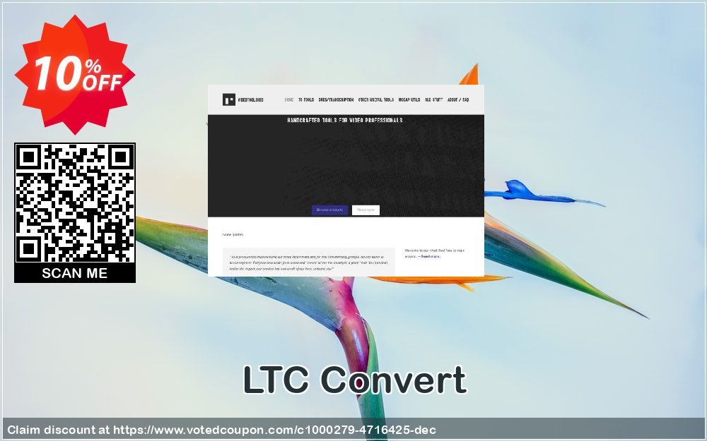 LTC Convert Coupon, discount LTC Convert staggering discount code 2023. Promotion: staggering discount code of LTC Convert 2023