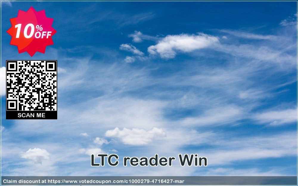 LTC reader Win Coupon, discount LTC reader Win stirring discounts code 2024. Promotion: stirring discounts code of LTC reader Win 2024