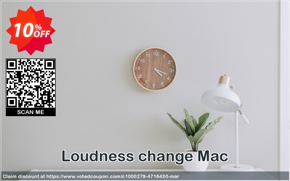 Loudness change MAC Coupon Code Apr 2024, 10% OFF - VotedCoupon