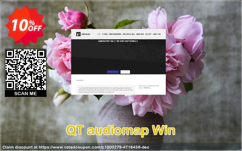 QT audiomap Win Coupon, discount QT audiomap Win super offer code 2023. Promotion: super offer code of QT audiomap Win 2023