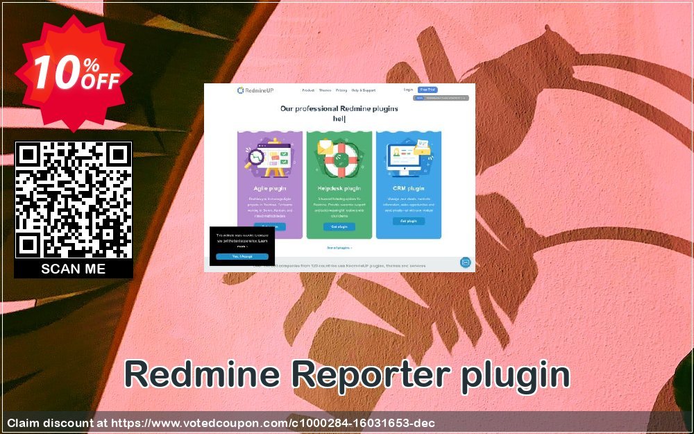 Redmine Reporter plugin Coupon, discount Redmine Reporter plugin Special promo code 2024. Promotion: awful discounts code of Redmine Reporter plugin 2024