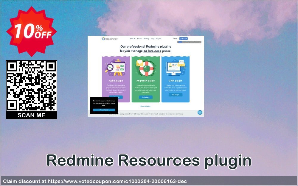 Redmine Resources plugin Coupon, discount Redmine Resources plugin Amazing discounts code 2024. Promotion: wondrous offer code of Redmine Resources plugin 2024