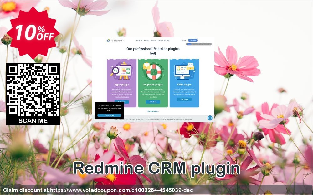 Redmine CRM plugin Coupon, discount Redmine CRM plugin Special discounts code 2023. Promotion: awful promotions code of Redmine CRM plugin 2023