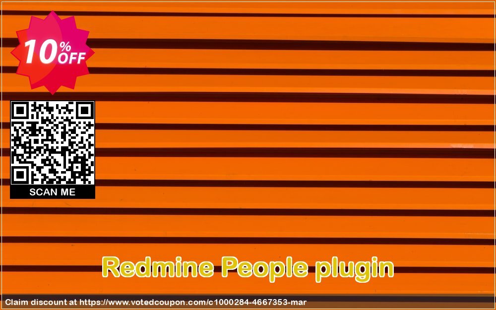 Redmine People plugin voted-on promotion codes