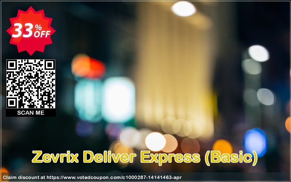 Zevrix Deliver Express, Basic  Coupon Code Apr 2024, 33% OFF - VotedCoupon