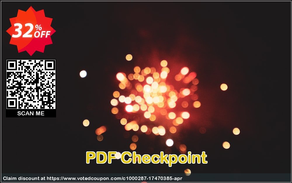 PDF Checkpoint Coupon, discount PDF Checkpoint imposing promotions code 2024. Promotion: imposing promotions code of PDF Checkpoint 2024