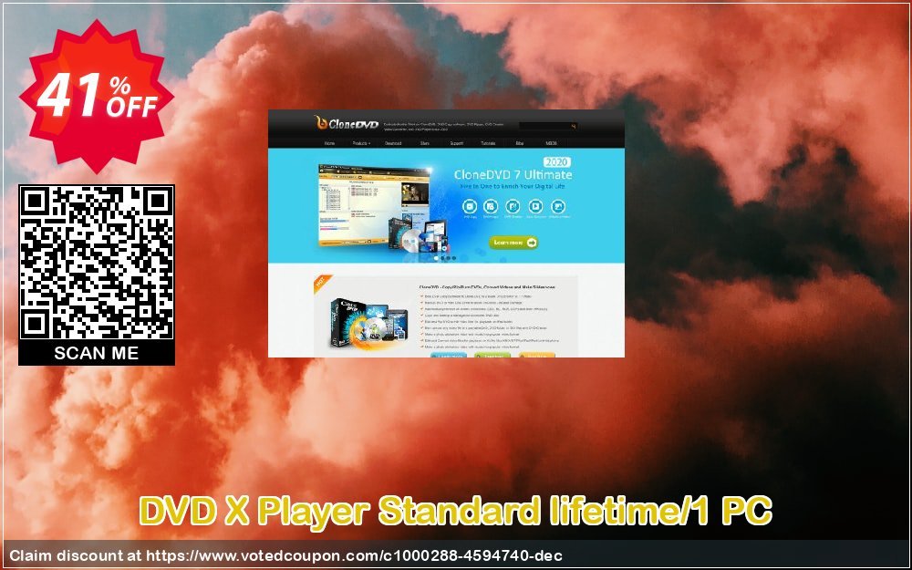 DVD X Player Standard lifetime/1 PC Coupon, discount DVD X Player Standard lifetime/1 PC wondrous sales code 2023. Promotion: wondrous sales code of DVD X Player Standard lifetime/1 PC 2023