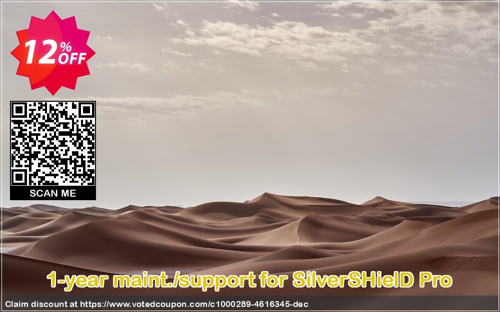 1-year maint./support for SilverSHielD Pro Coupon, discount 1-year maint./support for SilverSHielD Pro special discount code 2023. Promotion: special discount code of 1-year maint./support for SilverSHielD Pro 2023