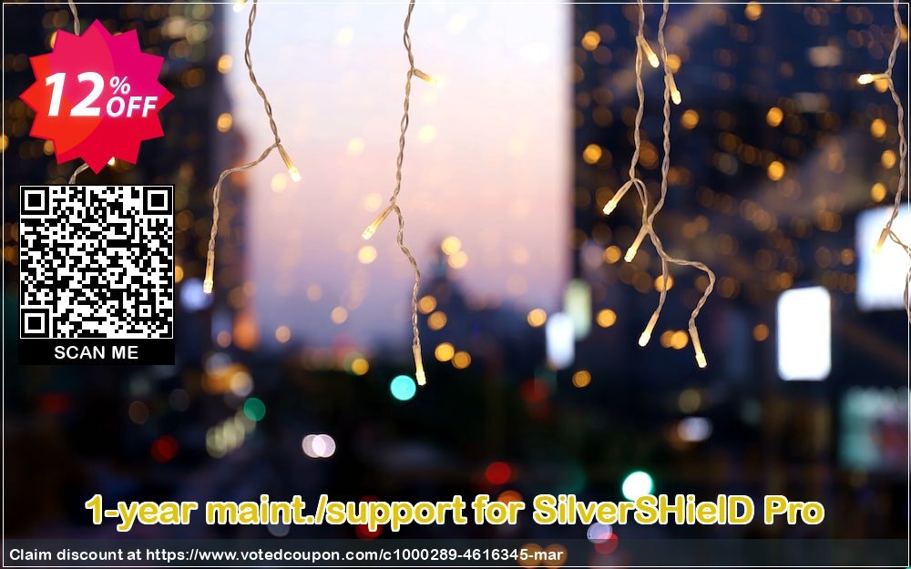 1-year maint./support for SilverSHielD Pro Coupon Code May 2024, 12% OFF - VotedCoupon