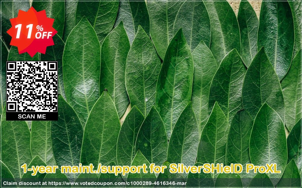 1-year maint./support for SilverSHielD ProXL Coupon, discount 1-year maint./support for SilverSHielD ProXL exclusive promo code 2024. Promotion: exclusive promo code of 1-year maint./support for SilverSHielD ProXL 2024