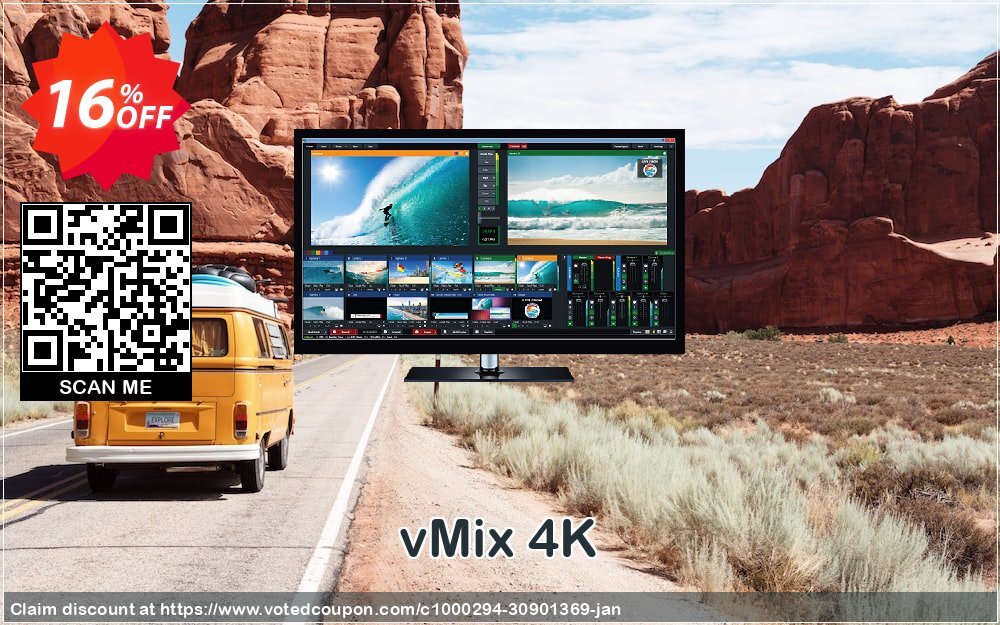 vMix 4K voted-on promotion codes