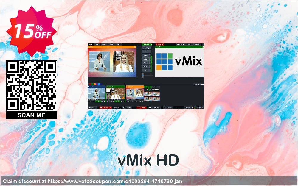 vMix HD voted-on promotion codes