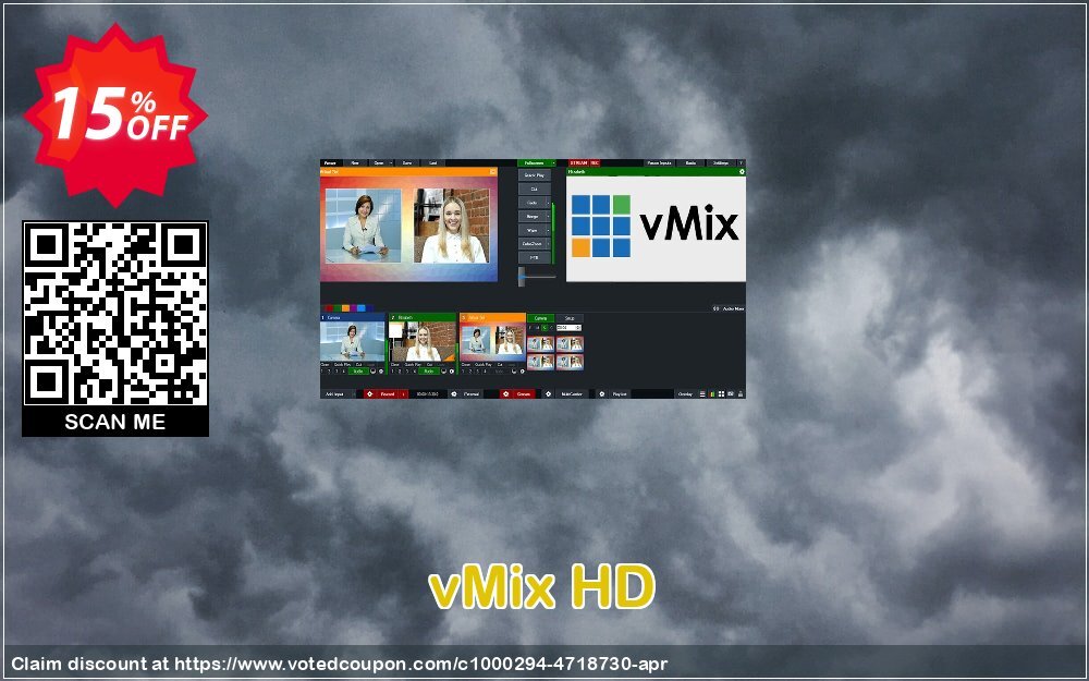 vMix HD Coupon, discount 10% OFF vMix HD, verified. Promotion: Wonderful promotions code of vMix HD, tested & approved