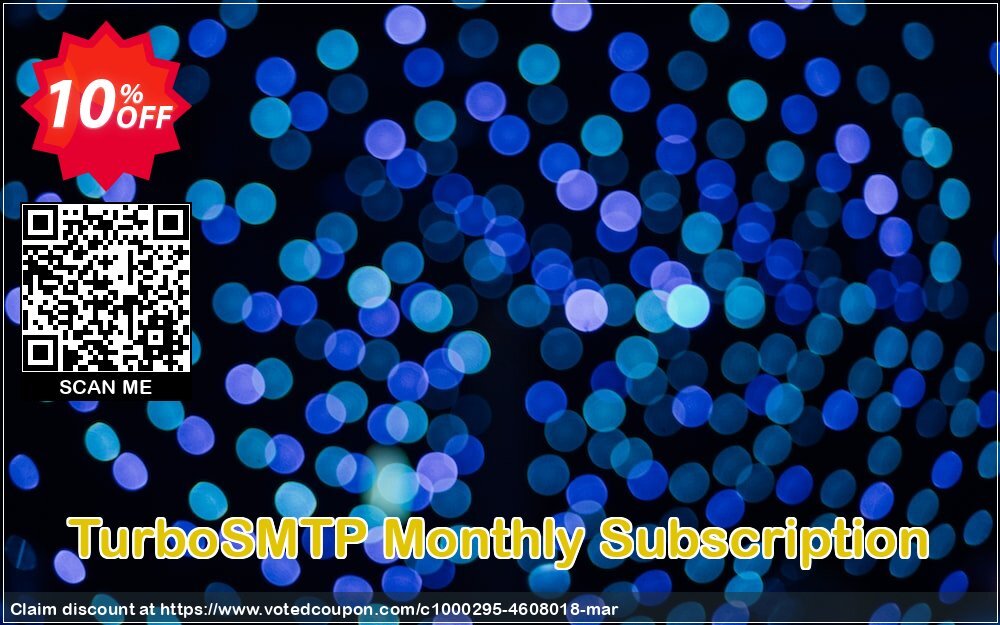 TurboSMTP Monthly Subscription Coupon Code Jun 2024, 10% OFF - VotedCoupon