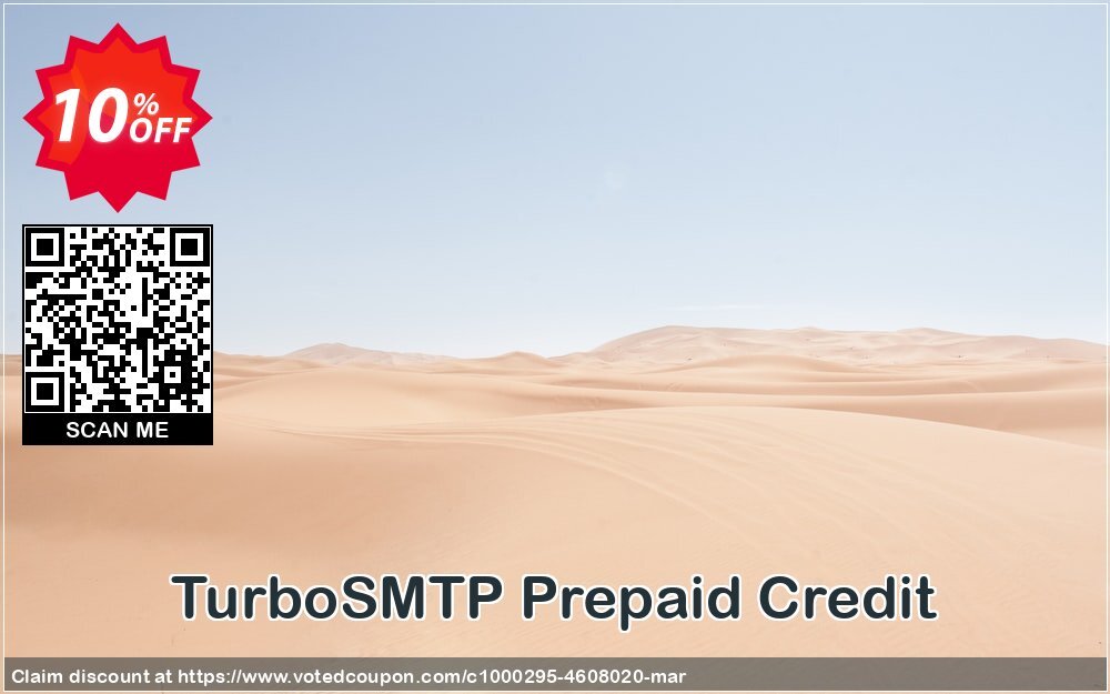 TurboSMTP Prepaid Credit