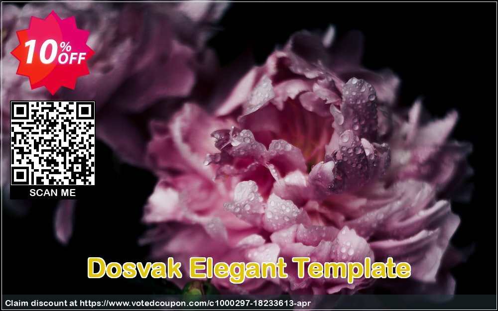 Dosvak Elegant Template Coupon, discount Dosvak Elegant Template wonderful discount code 2024. Promotion: wonderful discount code of Dosvak Elegant Template 2024