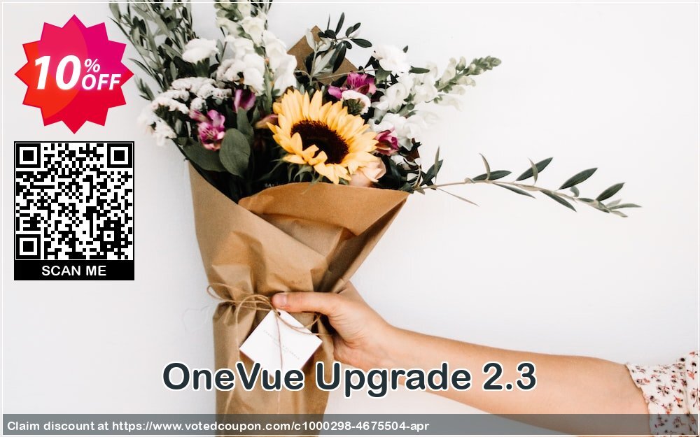 OneVue Upgrade 2.3 Coupon Code May 2024, 10% OFF - VotedCoupon