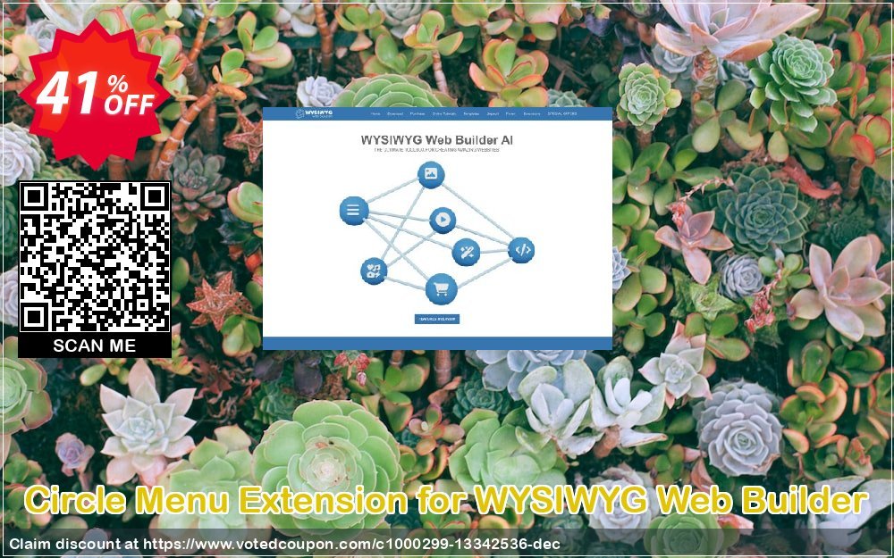 Circle Menu Extension for WYSIWYG Web Builder Coupon, discount Summer Sale. Promotion: marvelous deals code of Circle Menu Extension for WYSIWYG Web Builder  2023