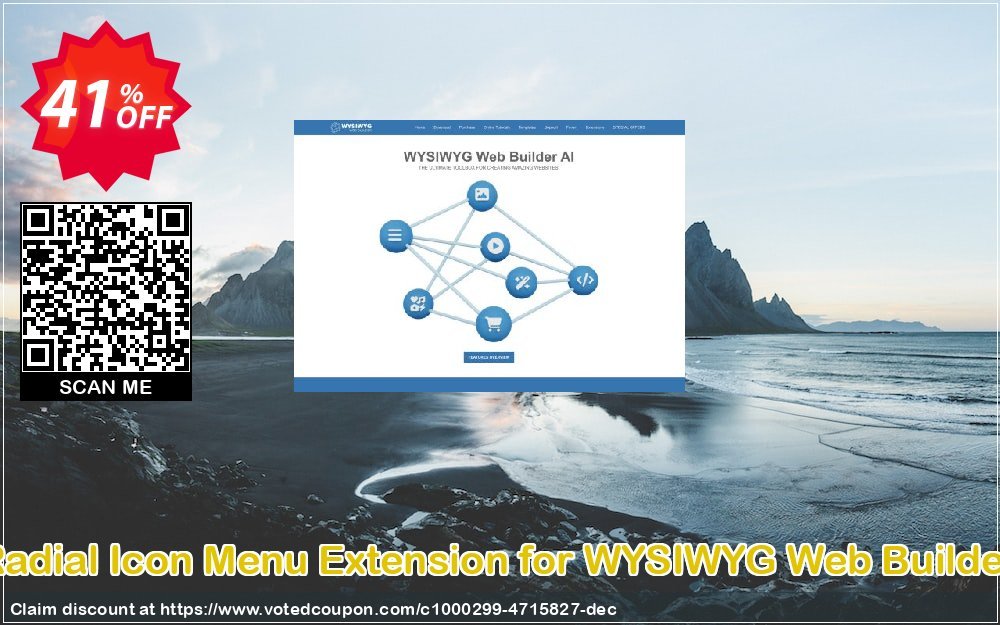 Radial Icon Menu Extension for WYSIWYG Web Builder Coupon Code May 2024, 41% OFF - VotedCoupon