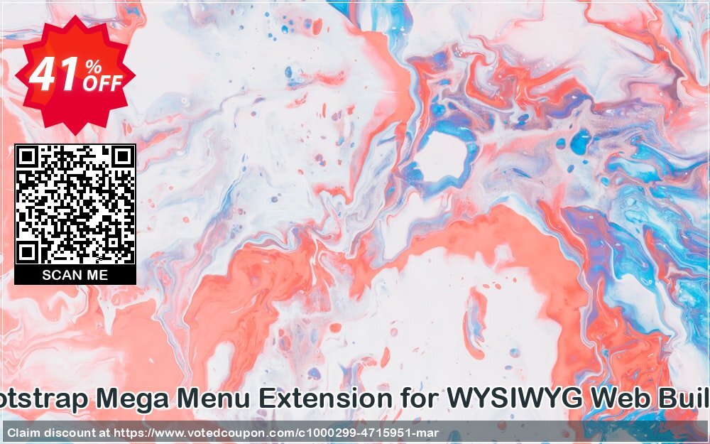 Bootstrap Mega Menu Extension for WYSIWYG Web Builder Coupon Code May 2024, 41% OFF - VotedCoupon