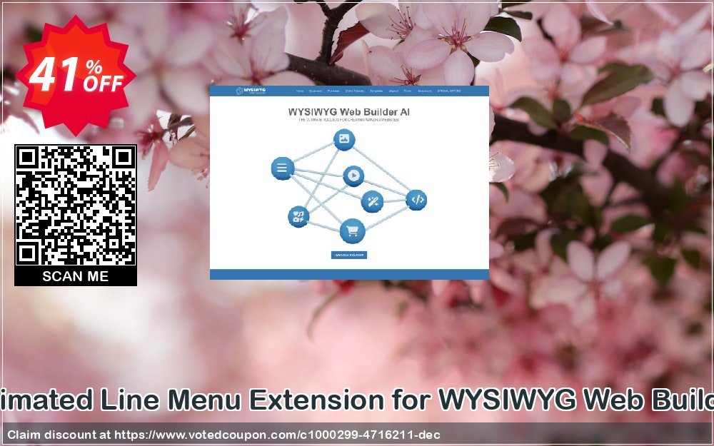 Animated Line Menu Extension for WYSIWYG Web Builder Coupon, discount Summer Sale. Promotion: special sales code of Animated Line Menu Extension for WYSIWYG Web Builder 2023