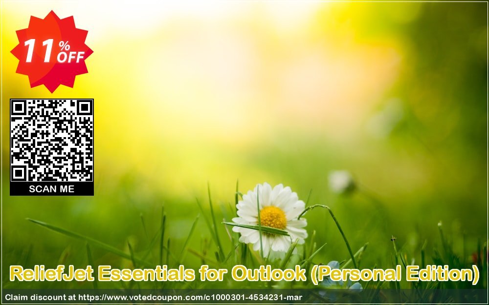 ReliefJet Essentials for Outlook, Personal Edition  Coupon Code Apr 2024, 11% OFF - VotedCoupon