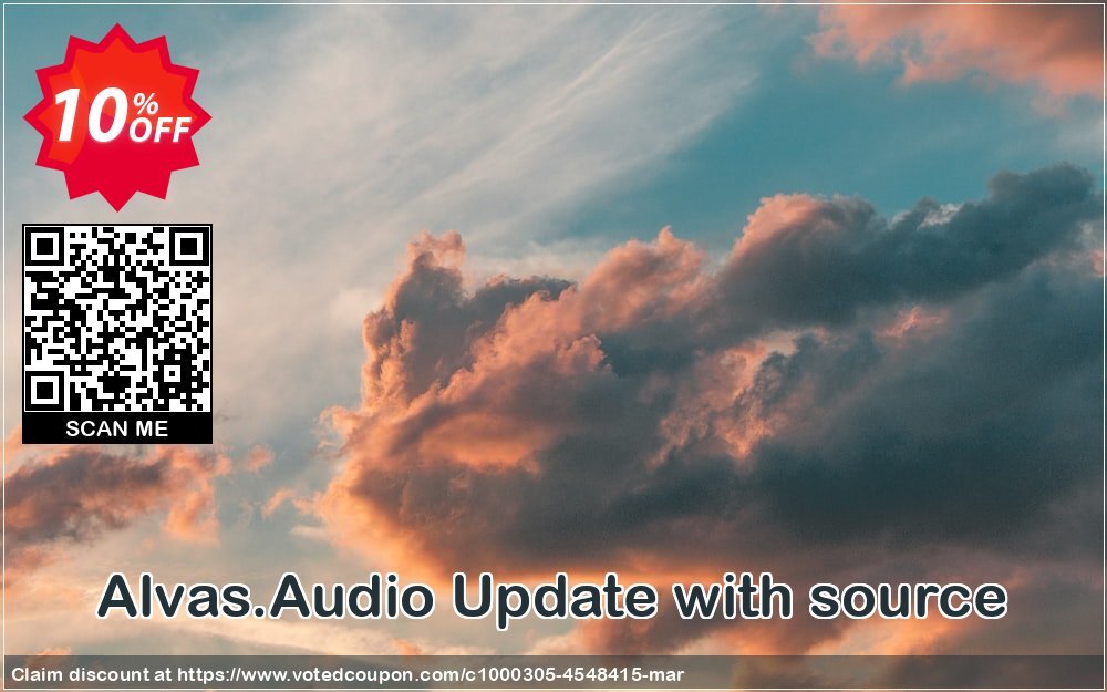 Alvas.Audio Update with source Coupon Code Apr 2024, 10% OFF - VotedCoupon