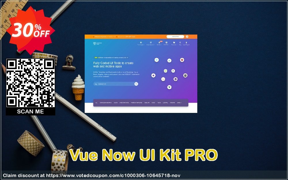 Vue Now UI Kit PRO Coupon Code Aug 2023, 30 OFF VotedCoupon