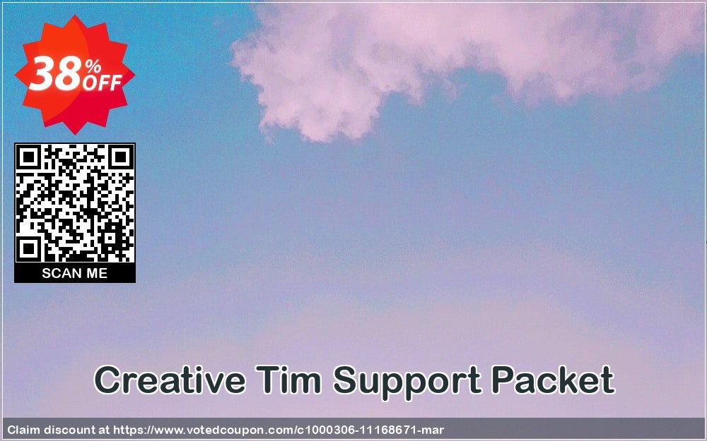 Creative Tim Support Packet Coupon, discount Support CT best discount code 2024. Promotion: best discount code of Support CT 2024