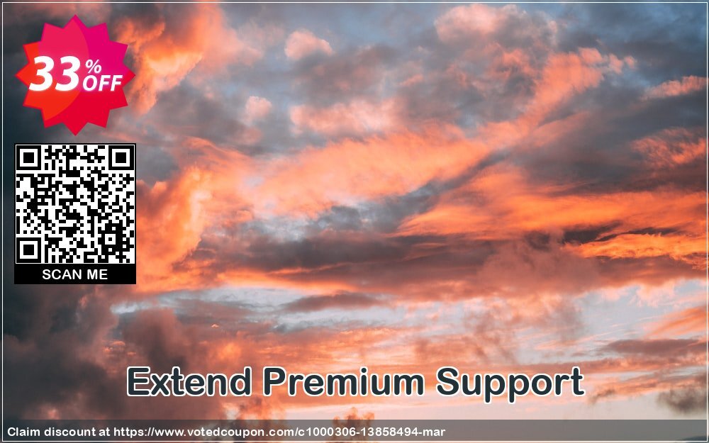 Extend Premium Support Coupon, discount Extend Premium Support excellent discount code 2024. Promotion: excellent discount code of Extend Premium Support 2024