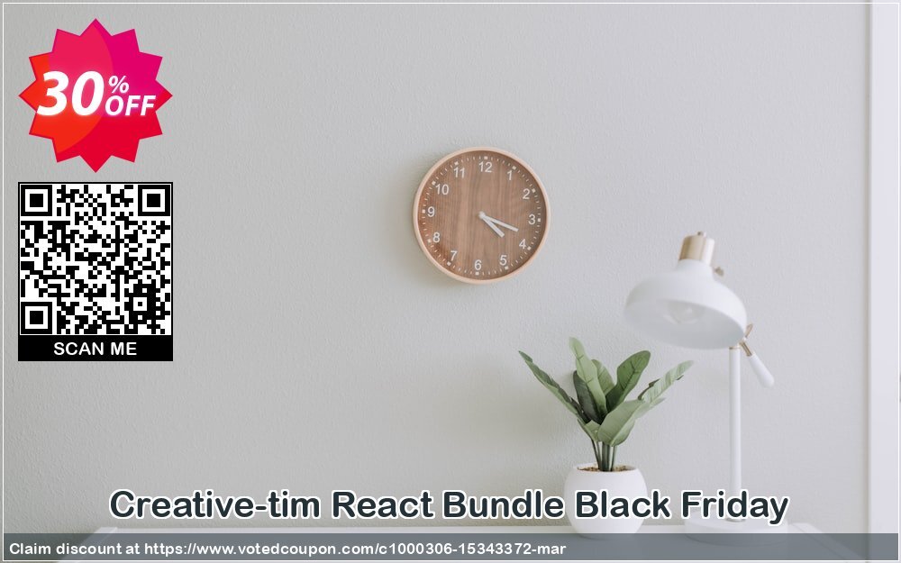 Creative-tim React Bundle Black Friday Coupon Code Apr 2024, 30% OFF - VotedCoupon