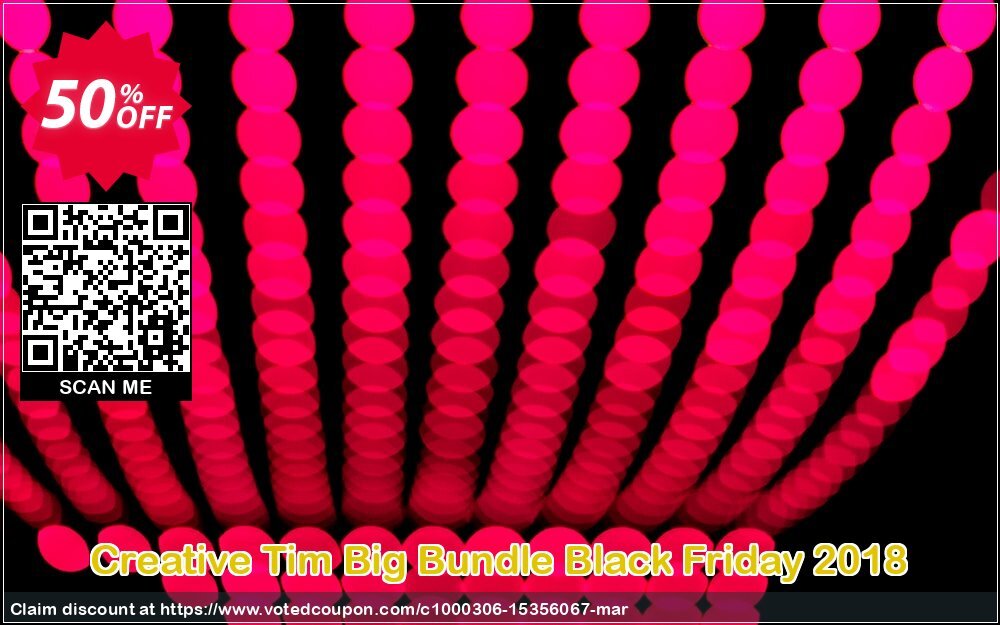 Creative Tim Big Bundle Black Friday 2018 Coupon Code Apr 2024, 50% OFF - VotedCoupon