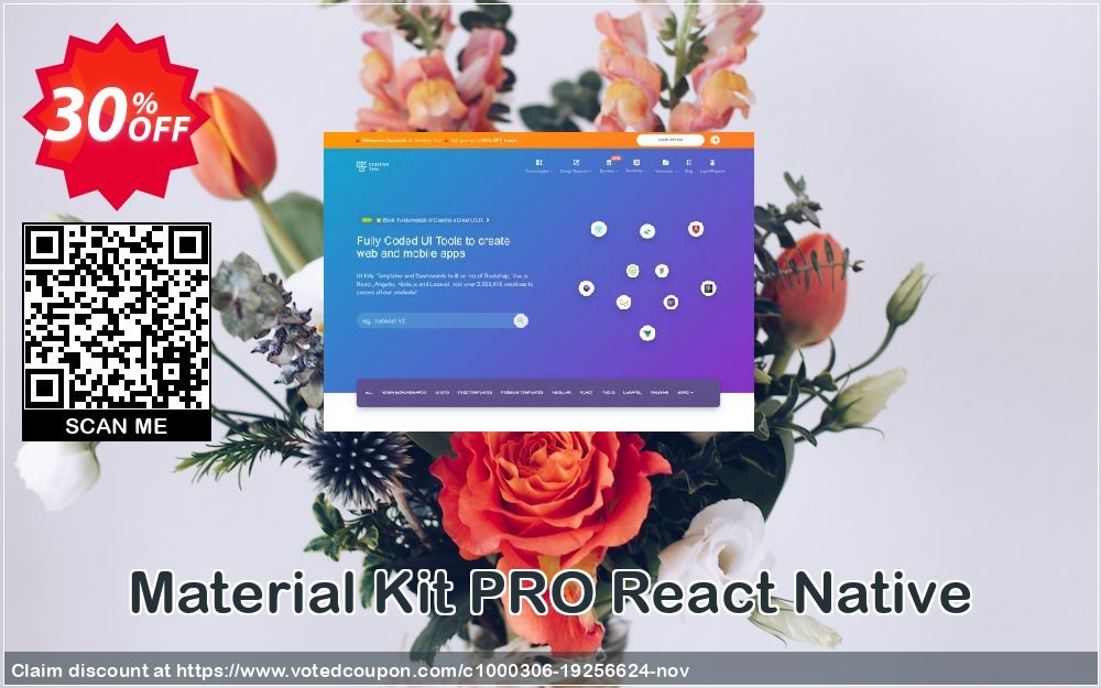 Material Kit PRO React Native Coupon, discount IjVZ. Promotion: best promotions code of Material Kit PRO React Native 2024