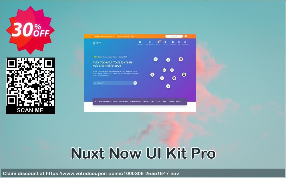 Nuxt Now UI Kit Pro Coupon, discount Nuxt Now UI Kit Pro Awesome sales code 2024. Promotion: imposing discounts code of Nuxt Now UI Kit Pro 2024