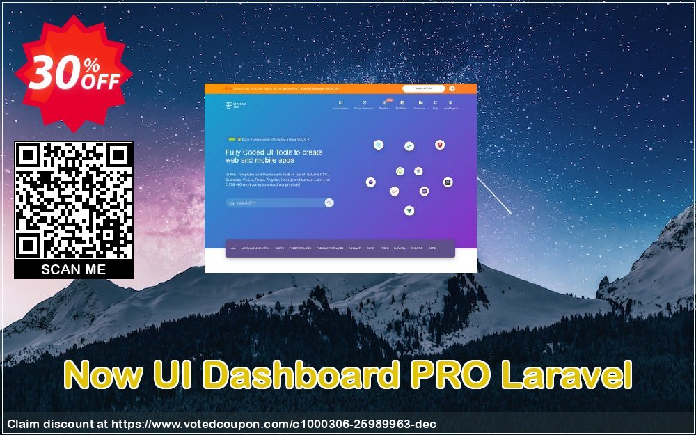 Now UI Dashboard PRO Laravel Coupon Code Apr 2024, 30% OFF - VotedCoupon