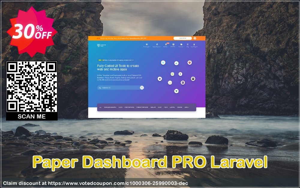 Paper Dashboard PRO Laravel Coupon Code May 2024, 30% OFF - VotedCoupon