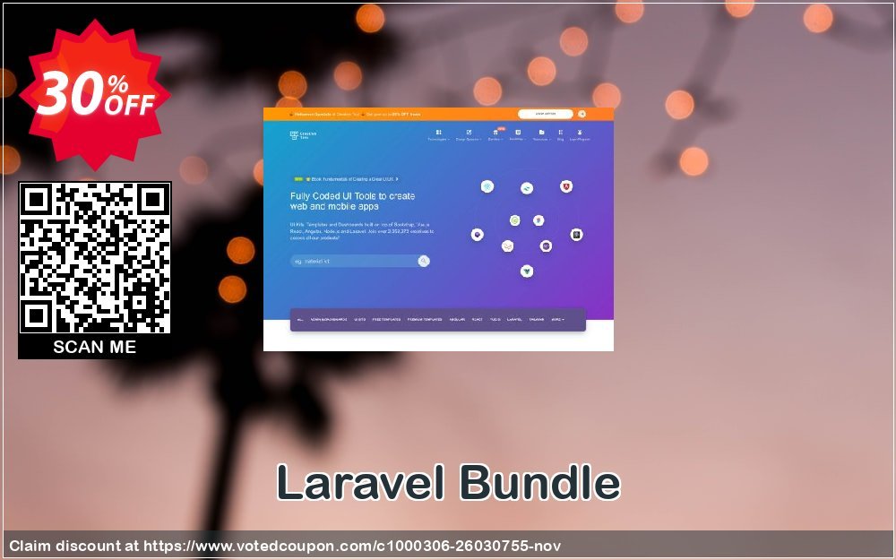 Laravel Bundle Coupon, discount Laravel Bundle formidable offer code 2024. Promotion: formidable offer code of Laravel Bundle 2024