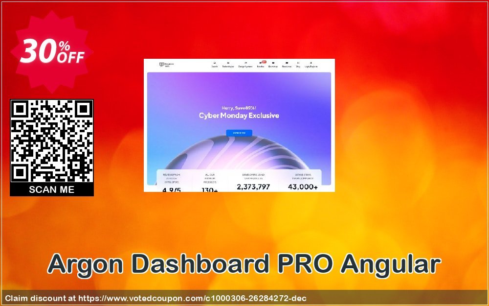 Argon Dashboard PRO Angular Coupon, discount Argon Dashboard PRO Angular Wondrous deals code 2023. Promotion: Hottest deals code of Argon Dashboard PRO Angular 2023