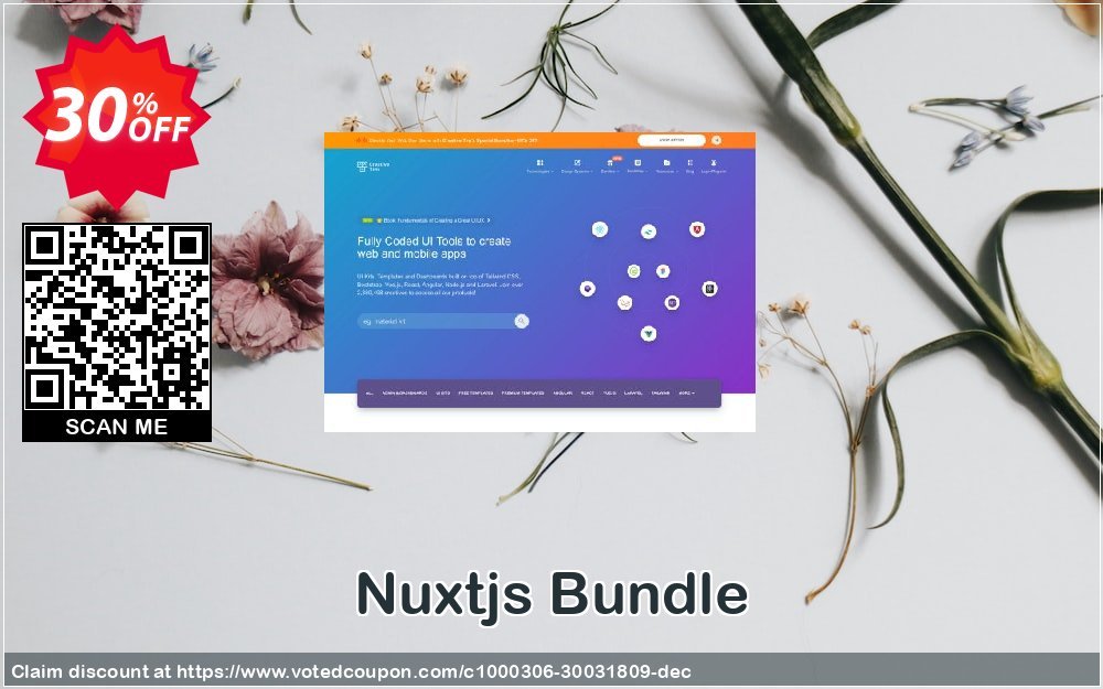 Nuxtjs Bundle Coupon, discount Nuxtjs Bundle Staggering offer code 2024. Promotion: Staggering offer code of Nuxtjs Bundle 2024