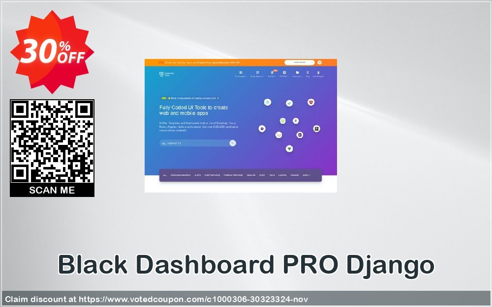 Black Dashboard PRO Django Coupon, discount IjVZ. Promotion: Amazing deals code of Black Dashboard PRO Django 2024