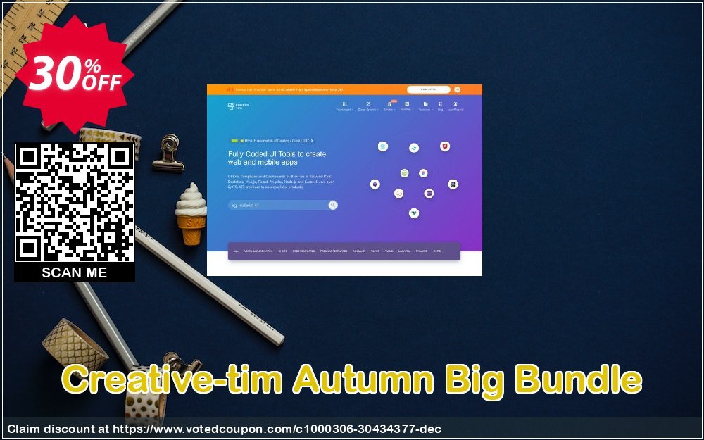 Creative-tim Autumn Big Bundle Coupon Code Jun 2024, 30% OFF - VotedCoupon