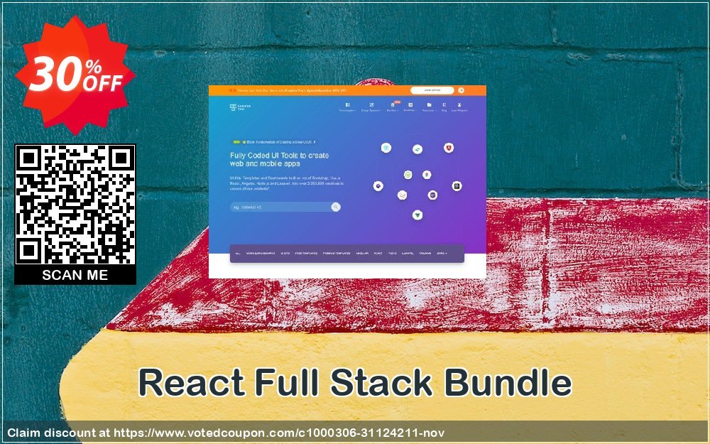 React Full Stack Bundle voted-on promotion codes