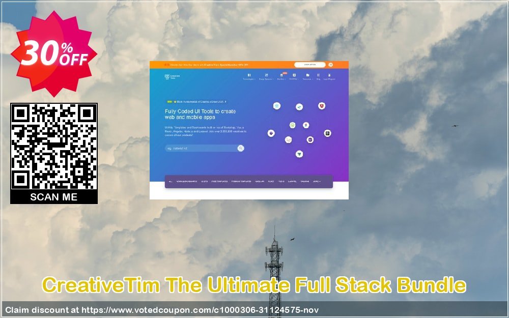CreativeTim The Ultimate Full Stack Bundle Coupon, discount The Ultimate Full Stack  Bundle Special offer code 2024. Promotion: Special offer code of The Ultimate Full Stack  Bundle 2024