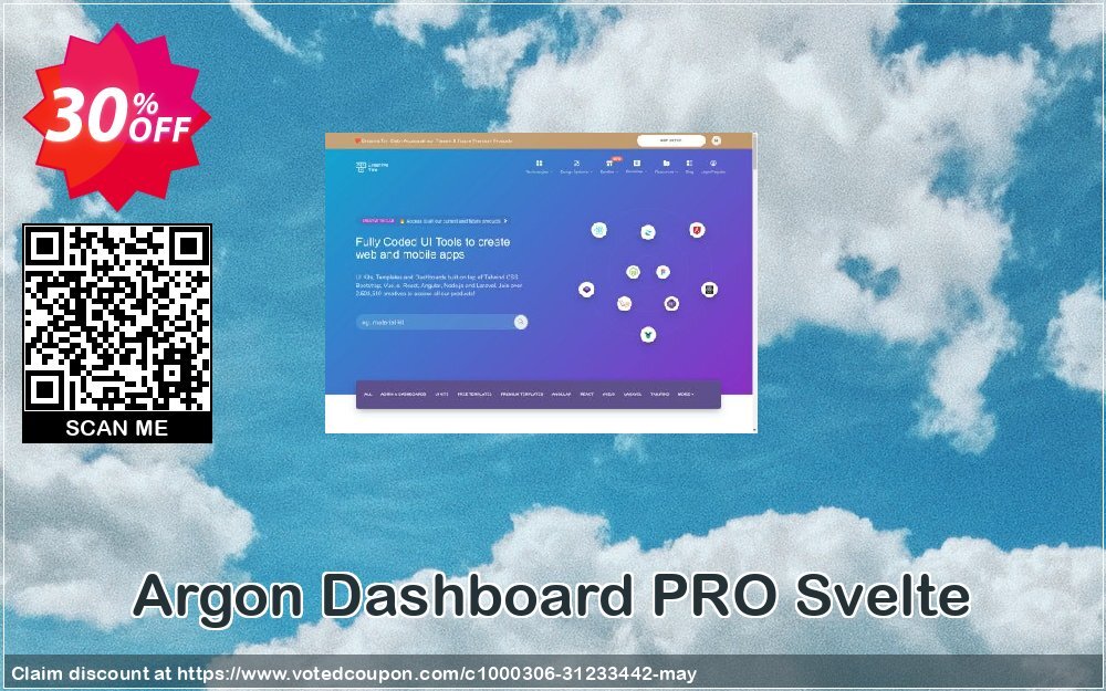 Argon Dashboard PRO Svelte Coupon Code Apr 2024, 30% OFF - VotedCoupon