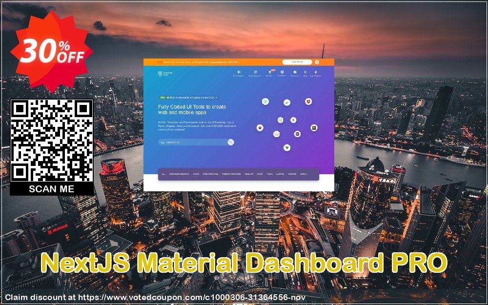 NextJS Material Dashboard PRO Coupon Code Apr 2024, 30% OFF - VotedCoupon
