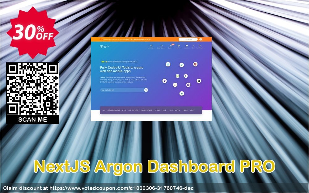 NextJS Argon Dashboard PRO Coupon, discount NextJS Argon Dashboard PRO Dreaded promo code 2024. Promotion: Dreaded promo code of NextJS Argon Dashboard PRO 2024