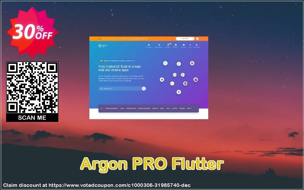 Argon PRO Flutter Coupon Code Apr 2024, 30% OFF - VotedCoupon